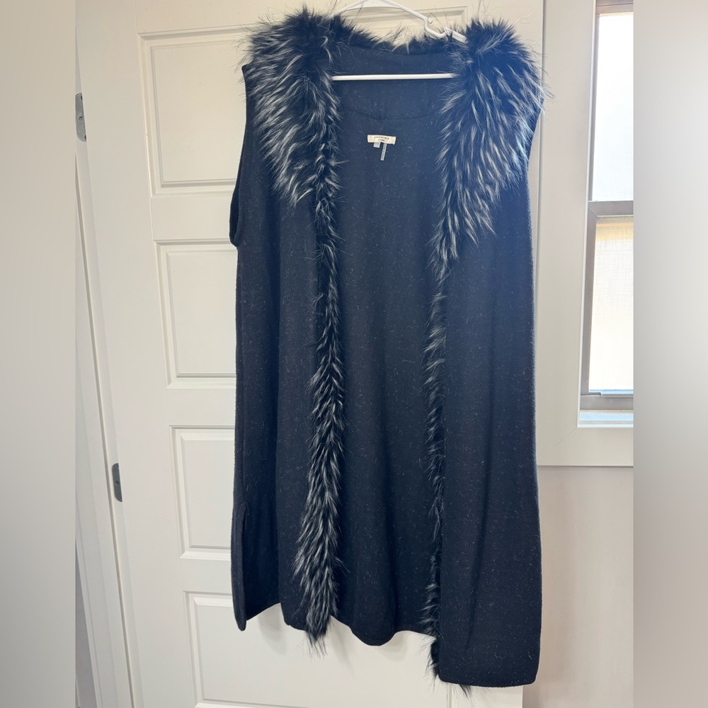 Essentials Charcoal Gray Vest